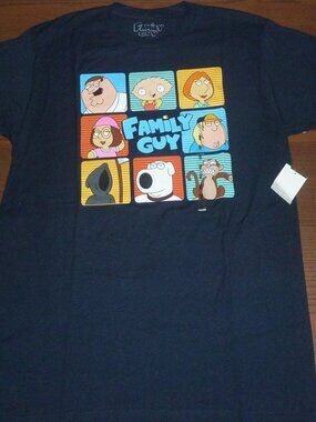 Family Guy T shirt Cotton Size Medium